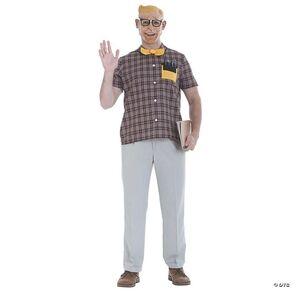 Adult Grab'n Go Nerd Costume - NWT One Size